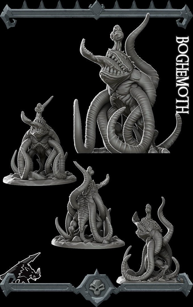 BOGHEMOTH - Miniature -All Sizes | Dungeons and Dragons | Pathfinder | War Gaming