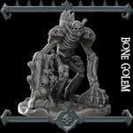 BONE GOLEM - Miniature -All Sizes | Dungeons and Dragons | Pathfinder | War Gaming
