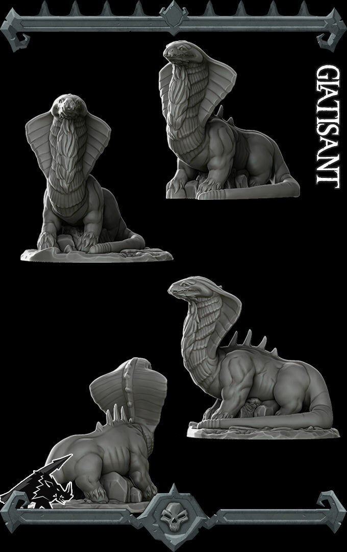 GLATISANT - Miniature -All Sizes | Dungeons and Dragons | Pathfinder | War Gaming