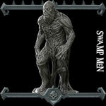 SWAMP MEN - Miniature -All Sizes | Dungeons and Dragons | Pathfinder | War Gaming