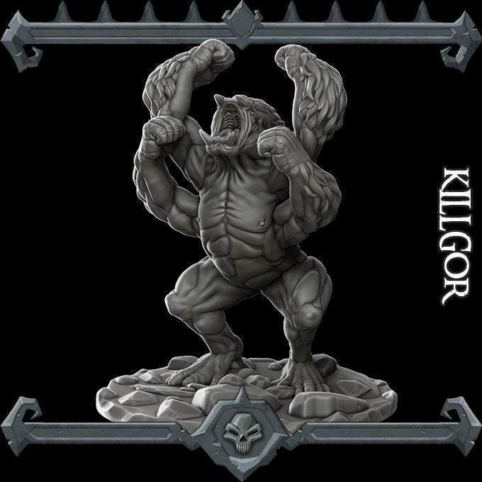 KILLIGOR - Miniature -All Sizes | Dungeons and Dragons | Pathfinder | War Gaming