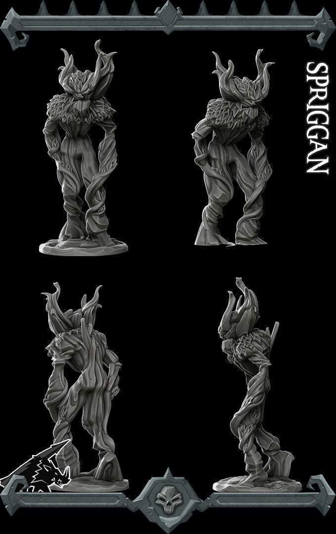 SPRIGGAN - Miniature -All Sizes | Dungeons and Dragons | Pathfinder | War Gaming