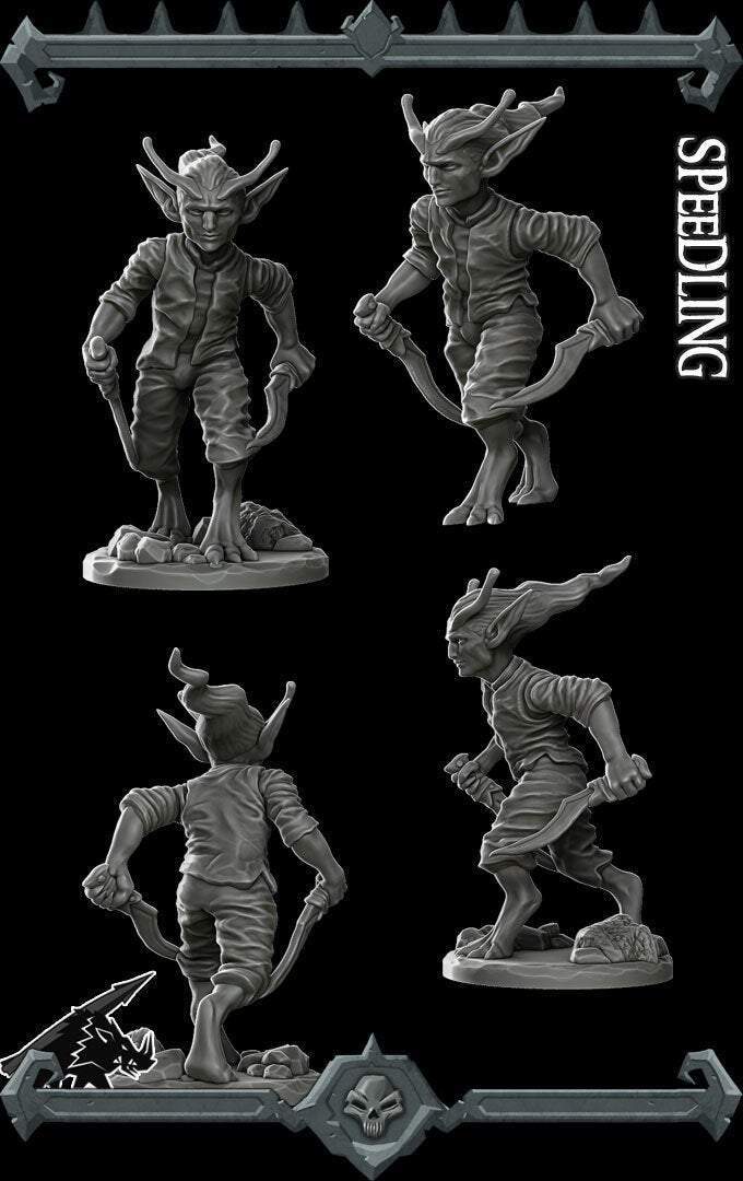 SPEEDLING - Miniature -All Sizes | Dungeons and Dragons | Pathfinder | War Gaming