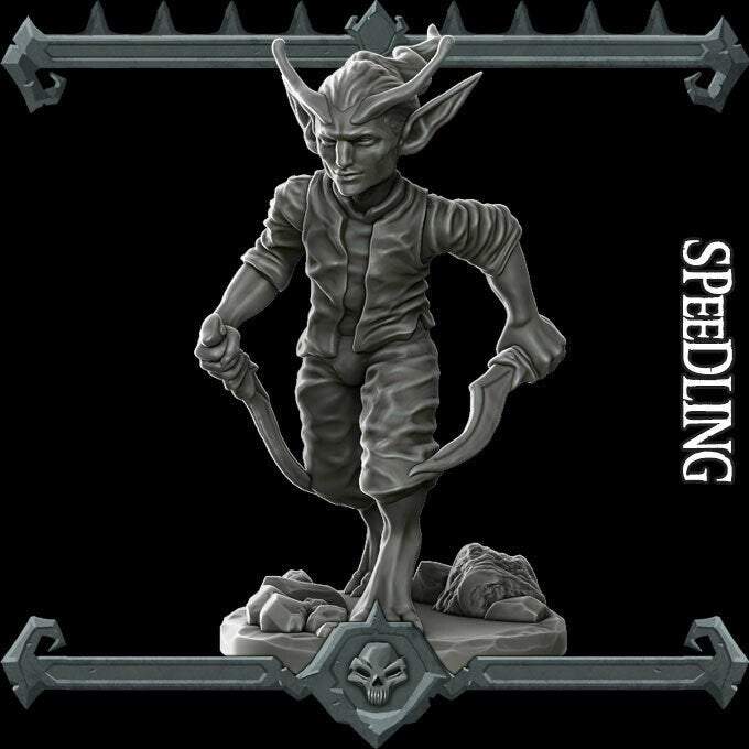 SPEEDLING - Miniature -All Sizes | Dungeons and Dragons | Pathfinder | War Gaming