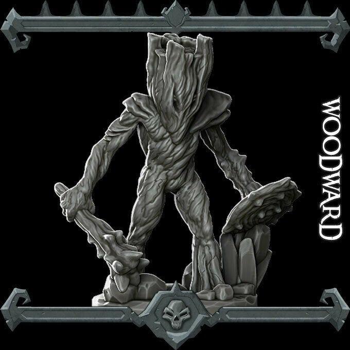 WOOD WARD - Miniature -All Sizes | Dungeons and Dragons | Pathfinder | War Gaming