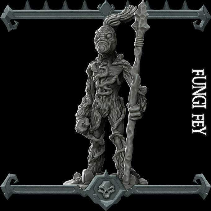 FUNGI FEY - Miniature -All Sizes | Dungeons and Dragons | Pathfinder | War Gaming