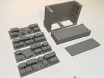 Mini Bookcase Kit For D&D, Hero Quest, Dungeon Furniture