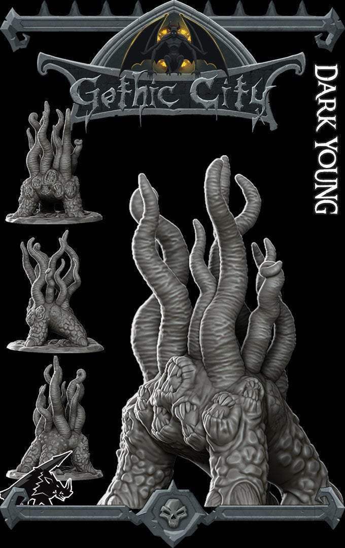 DARK YOUNG - Miniature Model IAll Sizes | Dungeons and Dragons | Pathfinder | War Gaming