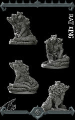 RAT KING - Miniature | All Sizes | Dungeons and Dragons | Pathfinder | War Gaming