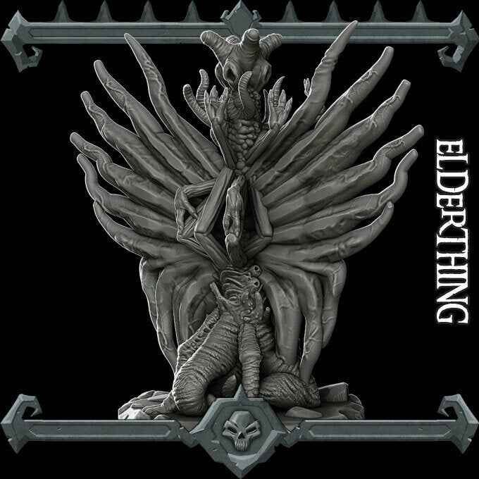 ELDER THING - Miniature | All Sizes | Dungeons and Dragons | Pathfinder | War Gaming