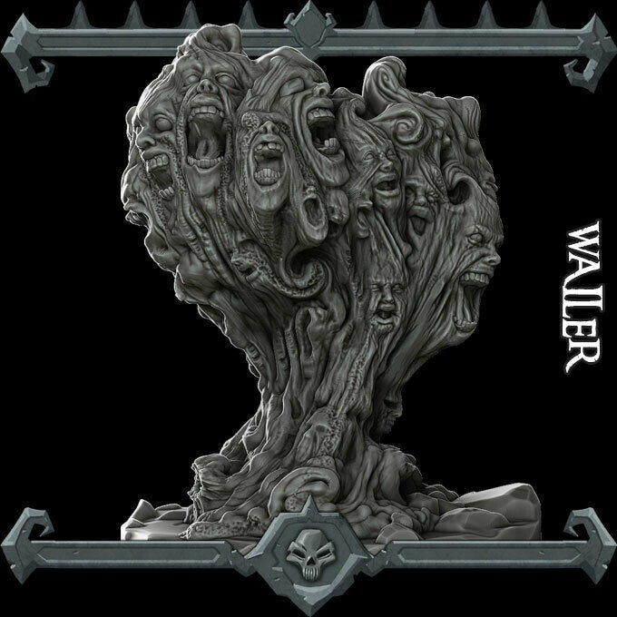 WAILER - Miniature | All Sizes | Dungeons and Dragons | Pathfinder | War Gaming