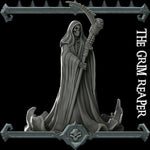 GRIM REAPER - Miniature | All Sizes | Dungeons and Dragons | Pathfinder | War Gaming