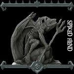 SPIKED FIEND - Miniature | All Sizes | Dungeons and Dragons | Pathfinder | War Gaming