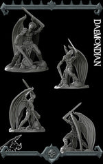 DAEMONDIAN - Miniature Model | All Sizes | Dungeons and Dragons | Pathfinder | TTG I RPG