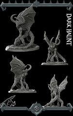DARK HAUNT HORNED - Miniature | All Sizes | Dungeons and Dragons | Pathfinder | War Gaming