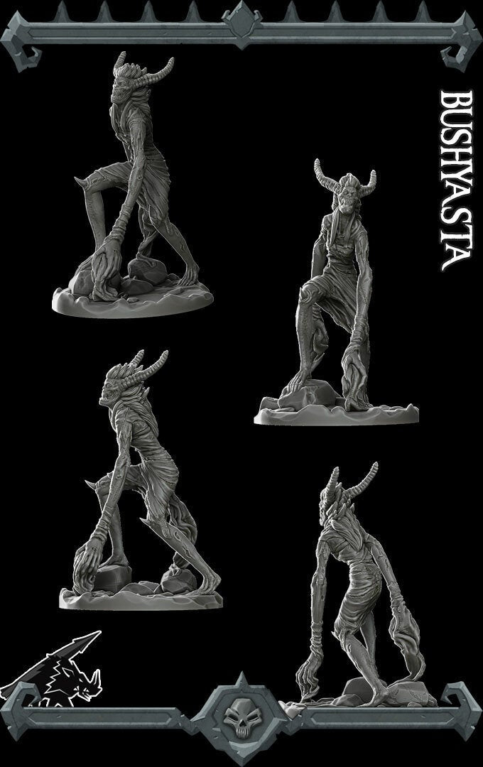 BUSHYASTA - Miniature | All Sizes | Dungeons and Dragons | Pathfinder | War Gaming