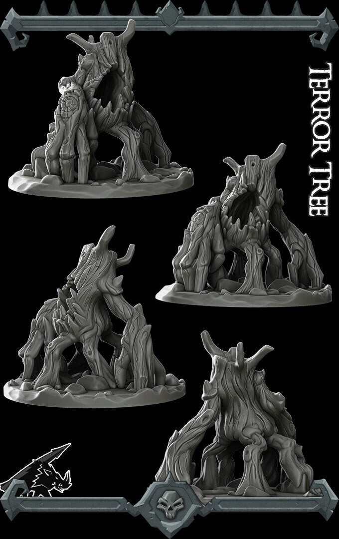 TERROR TREE - Miniature | All Sizes | Dungeons and Dragons | Pathfinder | War Gaming