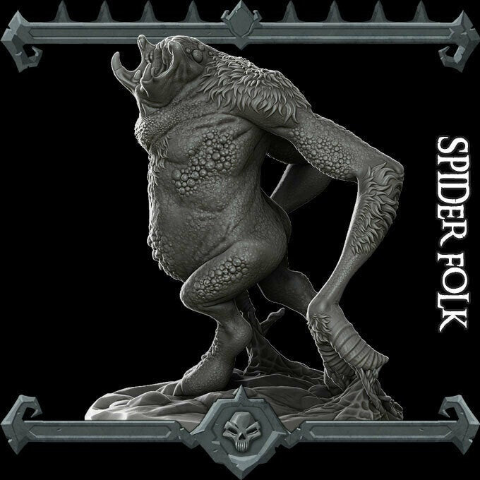 SPIDER FOLK- Miniature | All Sizes | Dungeons and Dragons | Pathfinder | War Gaming