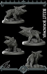 BULLET BORROWER - Miniature Model | All Sizes | Dungeons and Dragons | Pathfinder | War Gaming