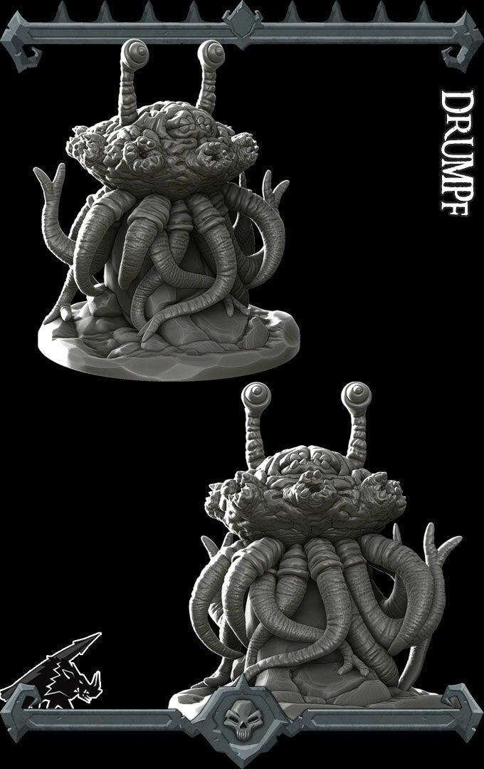DRUMPF- Miniature | All Sizes | Dungeons and Dragons | Pathfinder | War Gaming