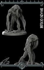 BRAIN GOLEM- Miniature | All Sizes | Dungeons and Dragons | Pathfinder | War Gaming