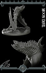 MOON DEVIL - Miniature Model | All Sizes | Dungeons and Dragons | Pathfinder | War Gaming
