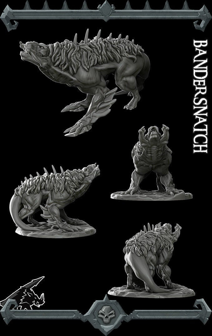 BANDERSNATCH - Miniature | All Sizes | Dungeons and Dragons | Pathfinder | War Gaming