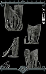 SUCCUBUS - Miniature | All Sizes | Dungeons and Dragons | Pathfinder | War Gaming