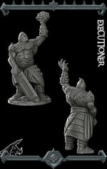 EXECUTIONER - Miniature | All Sizes | Dungeons and Dragons | Pathfinder | War Gaming