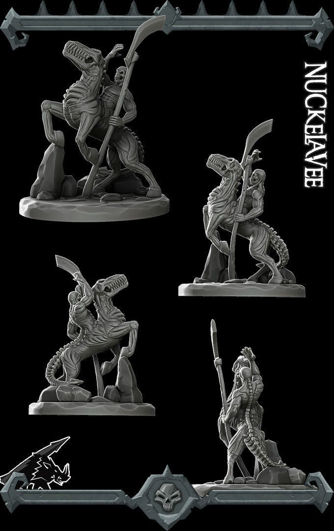 NUCKELAVEE - Miniature | All Sizes | Dungeons and Dragons | Pathfinder | War Gaming