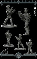 MUMMY - Miniature Model | All Sizes | Dungeons and Dragons | Pathfinder | War Gaming