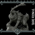 TONGUE DEVIL - Miniature | All Sizes | Dungeons and Dragons | Pathfinder | War Gaming