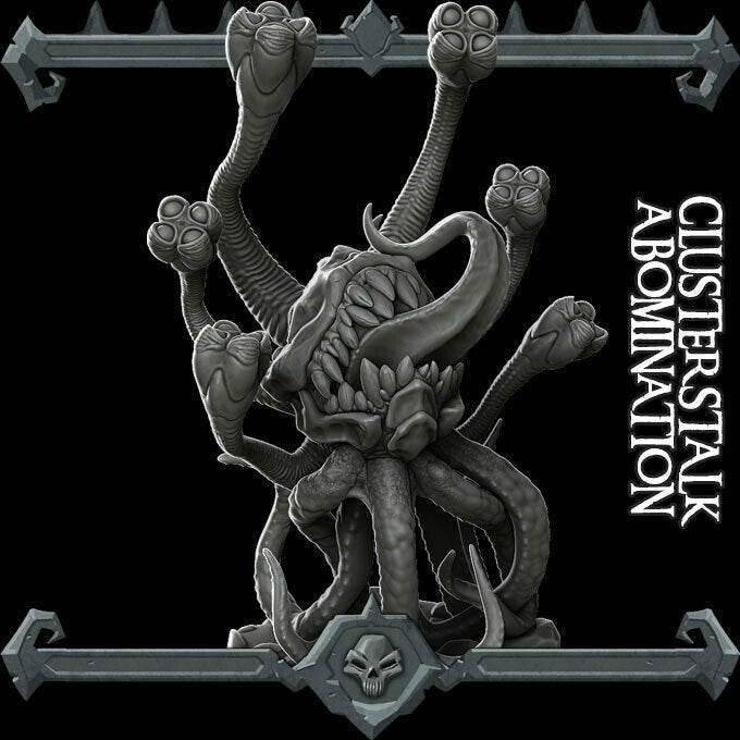 CLUSTER STALK ABOMINATION - Miniature | All Sizes | Dungeons and Dragons | Pathfinder | War Gaming