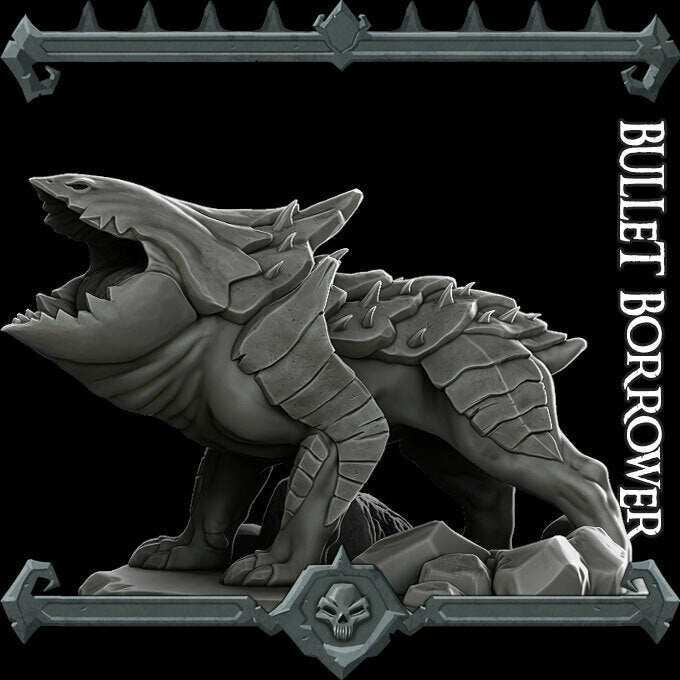 BULLET BORROWER - Miniature Model | All Sizes | Dungeons and Dragons | Pathfinder | War Gaming