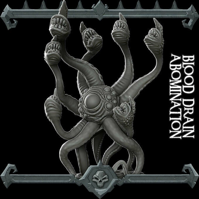 BLOOD DRAIN ABOMINATION - Miniature | All Sizes | Dungeons and Dragons | Pathfinder | War Gaming