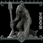 SAHUAGAIN - Miniature | All Sizes | Dungeons and Dragons | Pathfinder | War Gaming