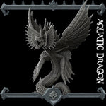 AQUATIC DRAGON - EPIC Model | Dungeons and dragons | Cthulhu | War Gaming