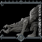 DRAGON ABOMINATION - EPIC Sized Model Kit | Dungeons and dragons | Cthulhu| Pathfinder | War Gaming