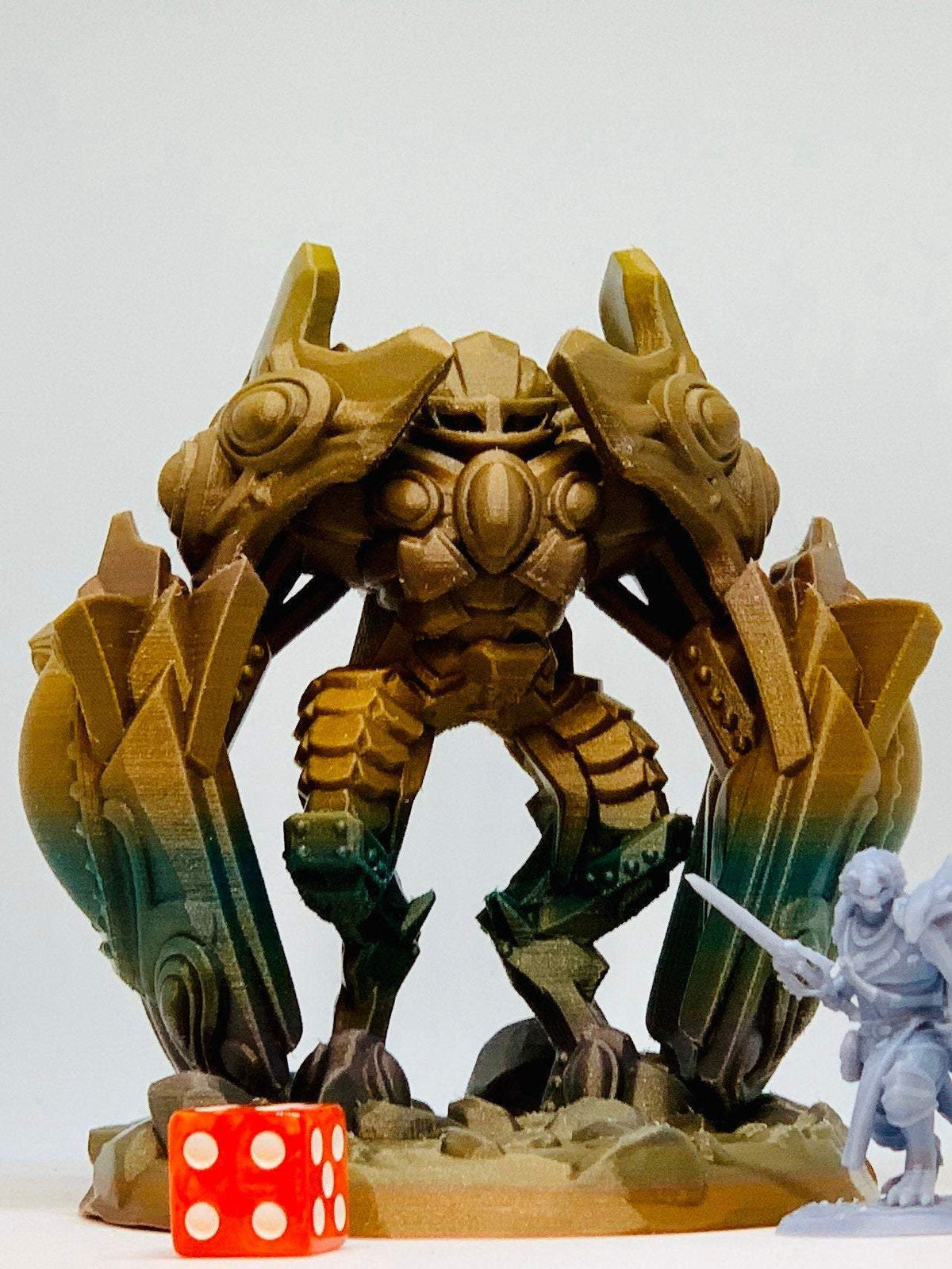 SHIELD CONSTRUCT - Miniature -All Sizes | Dungeons and Dragons | Pathfinder | War Gaming