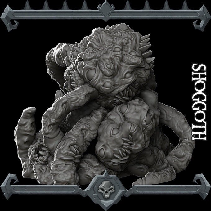 SHOGGOTH - Miniature | All Sizes | Dungeons and Dragons | Pathfinder | War Gaming