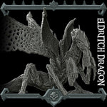 ELDRITCH DRAGON - EPIC Sized Statue | Dungeons and dragons | Cthulhu| Pathfinder | War Gaming