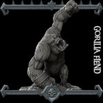GORILLA FIEND - Miniature | All Sizes | Dungeons and Dragons | Pathfinder | War Gaming