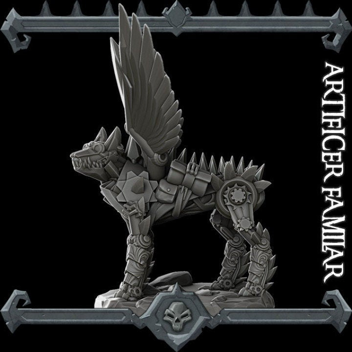ARTIFICIER FAMILIAR - Miniature | All Sizes | Dungeons and Dragons | Pathfinder | War Gaming