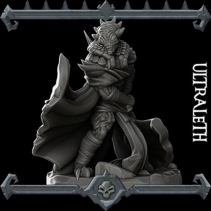 ULTRALETH - Miniature | All Sizes | Dungeons and Dragons | Pathfinder | War Gaming