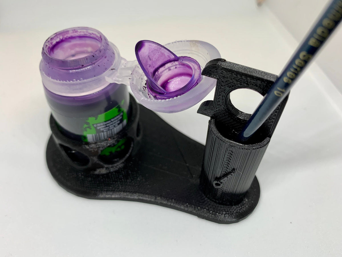 Citadel Paint, Cap & Brush Holder - For all Citadel paints