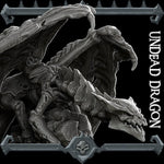 UNDEAD DRAGON - EPIC Sized Model Kit | Dungeons and dragons | Cthulhu| Pathfinder | War Gaming