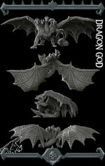 DRAGON GOD - EPIC Sized Statue | Dungeons and dragons | Cthulhu| Pathfinder | War Gaming