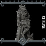 KITSUNE - Miniature | All Sizes | Dungeons and Dragons | Pathfinder | War Gaming
