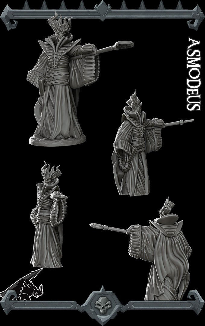 ASMODEUS - Miniature Model | All Sizes | Dungeons and Dragons | Pathfinder | War Gaming I TTG I RPG