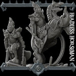 HEADLESS HORSEMAN- Miniature|Dungeons and dragons | Cthulhu| Pathfinder | War Gaming